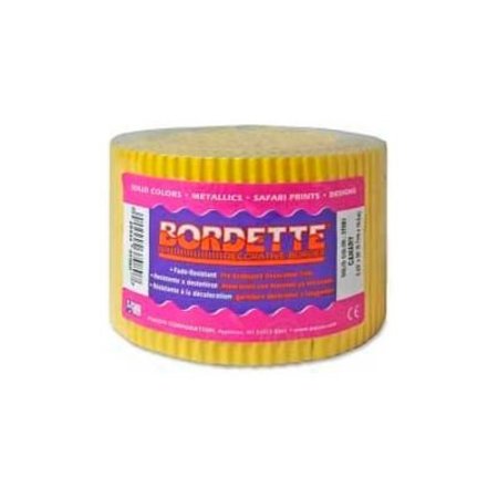 PACON CORPORATION Pacon® Bordette® Decorative Border, 2-1/4" x 50', Canary, 1 Roll 37084